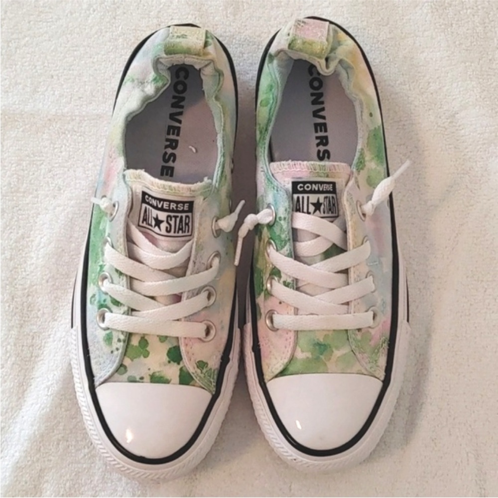 Converse All Stars Floral Sneaker Size 7.5
